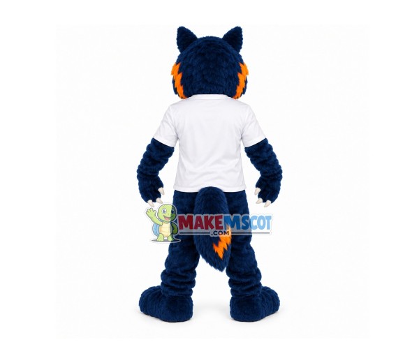 Siberian Chief Wolf Mascot Costume Siberian Chief Wolf Mascot Costume