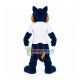 Siberian Chief Wolf Mascot Costume Siberian Chief Wolf Mascot Costume