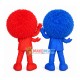 Round Ball Furry Doll Mascot Costume Round Ball Furry Doll Mascot Costume