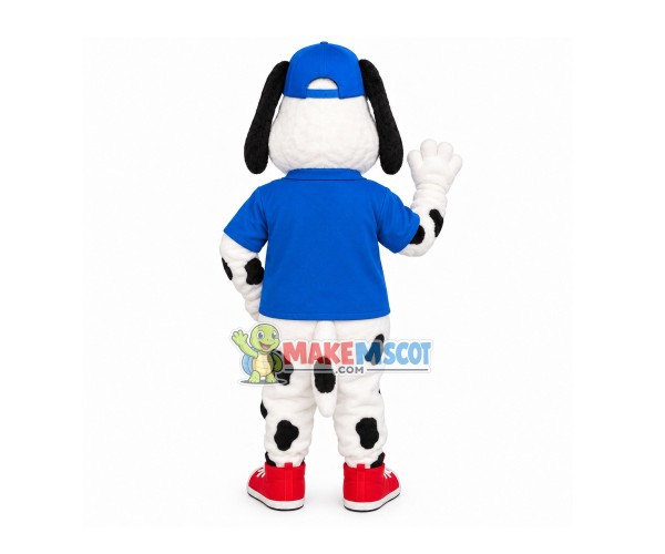 Delightful Dog Of Republic Bank Mascot Costume Delightful Dog Of Republic Bank Mascot Costume