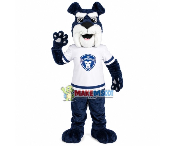 Energetic Terrier Of Conservation Society Mascot Costume Energetic Terrier Of Conservation Society Mascot Costume