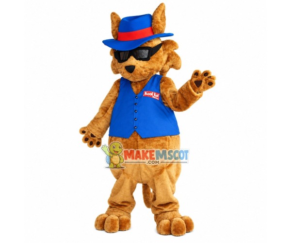 Cool Sunglasses Cat Of Coffee Store Mascot Costume