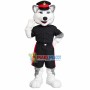 The Sociable Police Chief Wolf Mascot Costume