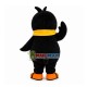 Chilling Penguin Wearing Warm Scarf Mascot Costume Chilling Penguin Wearing Warm Scarf Mascot Costume