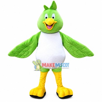 Festive Kingfisher Mascot Costume