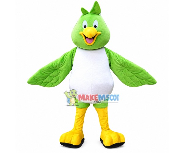 Festive Kingfisher Mascot Costume Festive Kingfisher Mascot Costume