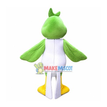Festive Kingfisher Mascot Costume Festive Kingfisher Mascot Costume
