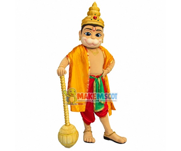 Western Buddha Holding Meteor Hammer Mascot Costume