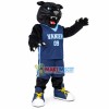 Fierce Panther Of School Team Mascot Costume