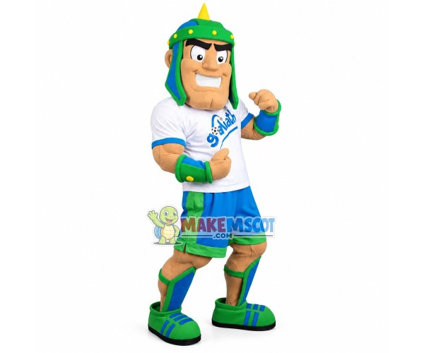 Lightly Trained Powerful Soldier Mascot Costume Lightly Trained Powerful Soldier Mascot Costume