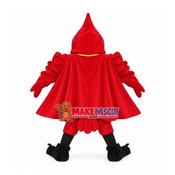 Aggressive Ace Player Red Eagle Mascot Costume Aggressive Ace Player Red Eagle Mascot Costume