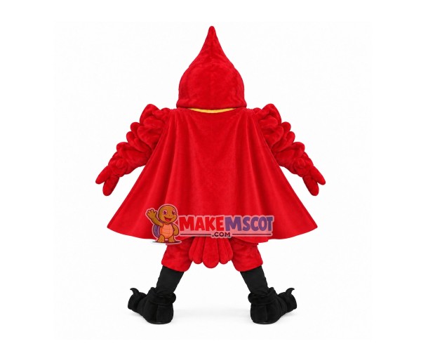 Aggressive Ace Player Red Eagle Mascot Costume Aggressive Ace Player Red Eagle Mascot Costume