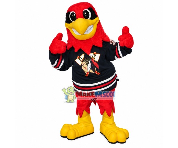 Powerful Eagle Of The Samurai Mascot Costume