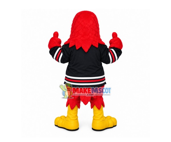 Powerful Eagle Of The Samurai Mascot Costume