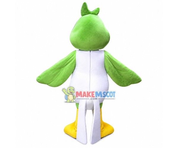 Festive Kingfisher Mascot Costume Festive Kingfisher Mascot Costume