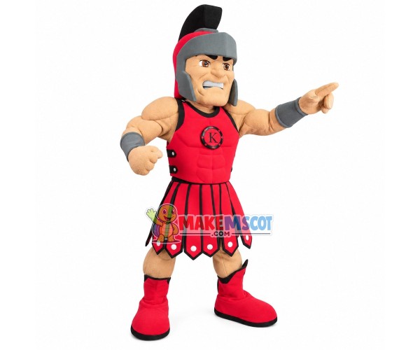 Fighting Hale Soldier In The Red Suit Mascot Costume Fighting Hale Soldier In The Red Suit Mascot Costume