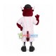 Club Member Red Brown Bull Mascot Costume Club Member Red Brown Bull Mascot Costume
