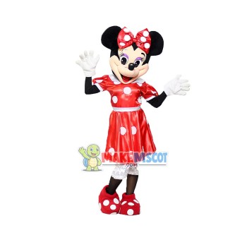 Bowknot Minnie Mascot Costume for Party Bowknot Minnie Mascot Costume for Party