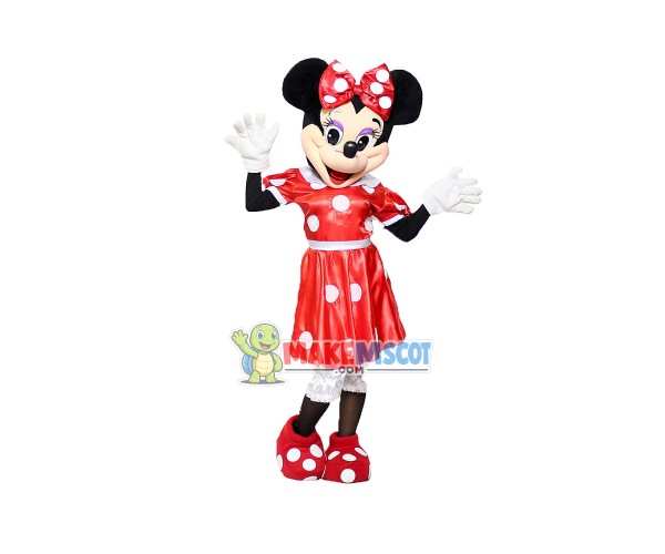 Bowknot Minnie Mascot Costume for Party