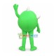 One Eye Green Monster Mascot Costume One Eye Green Monster Mascot Costume