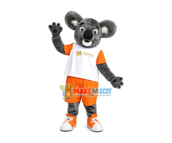 Encouraging Koala Of International Preschool Mascot Costume Encouraging Koala Of International Preschool Mascot Costume