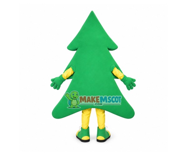 Pine Tree For Camping Site Mascot Costume Pine Tree For Camping Site Mascot Costume