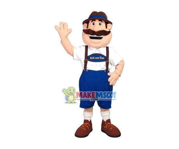 Famous Tailor Of Old Clothes Shop Mascot Costume Famous Tailor Of Old Clothes Shop Mascot Costume
