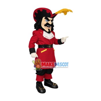 Aristocratic Sheriff With Power Mascot Costume Aristocratic Sheriff With Power Mascot Costume