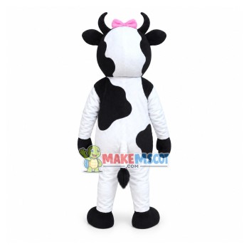 Lactating Farm Cow Mascot Costume Lactating Farm Cow Mascot Costume