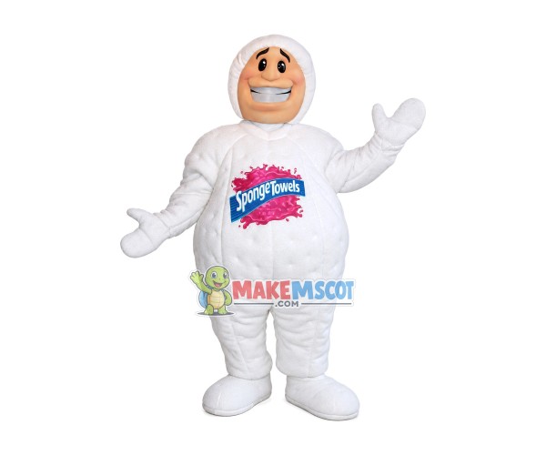 Unique Sponge Fiber Kitchen Paper Mascot Costume