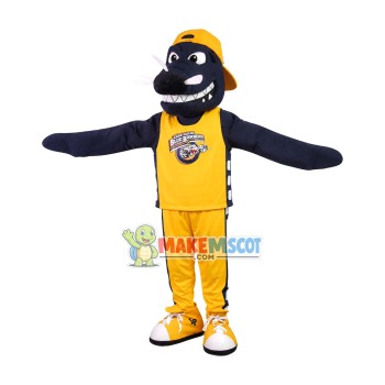 Carnival Black Dragon of Racing Club Mascot Costume Carnival Black Dragon of Racing Club Mascot Costume