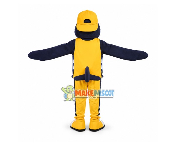 Carnival Black Dragon of Racing Club Mascot Costume