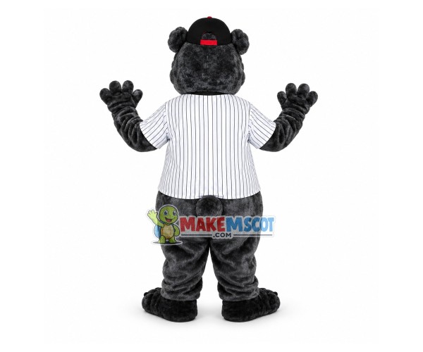 Customized Crew Grey Bear Mascot Costume
