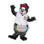 Customized Crew Grey Bear Mascot Costume