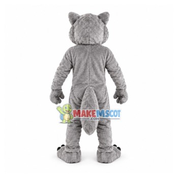 Angry Squabble Bear With Flat Head Mascot Costume Angry Squabble Bear With Flat Head Mascot Costume