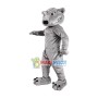 Angry Squabble Bear With Flat Head Mascot Costume