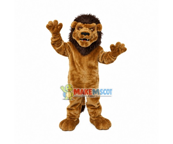Confused Sleepy Lion Mascot Adult Size Costume Confused Sleepy Lion Mascot Adult Size Costume