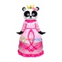 Princess Dress Panda Mascot Costume