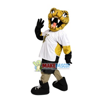 Amazing Sharp Teeth Python Player Mascot Costume Amazing Sharp Teeth Python Player Mascot Costume