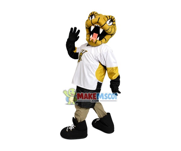 Amazing Sharp Teeth Python Player Mascot Costume Amazing Sharp Teeth Python Player Mascot Costume