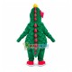 Rare Green Dragon With Scales Mascot Costume Rare Green Dragon With Scales Mascot Costume