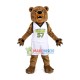 College Brown Bear In The Sport Suit Mascot Costume College Brown Bear In The Sport Suit Mascot Costume