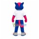 Lively Blue & Pink Tiger Mascot Plush Costume Lively Blue & Pink Tiger Mascot Plush Costume