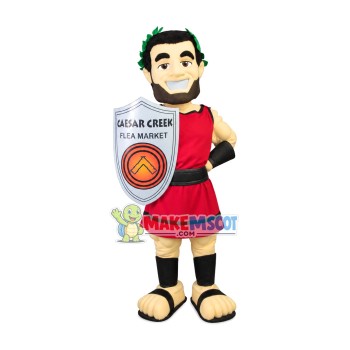 Primitive Warrior Of Flea Market Mascot Costume