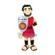 Primitive Warrior Of Flea Market Mascot Costume