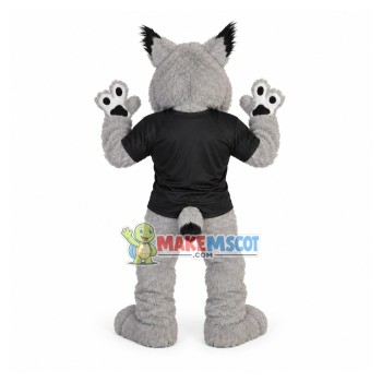 Grey Tiger With Fierce Face Mascot Adult Costume Grey Tiger With Fierce Face Mascot Adult Costume