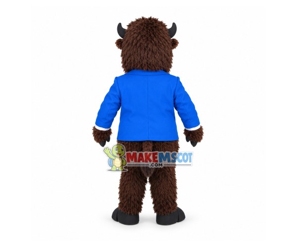 Hotel Casino Manager Yak Mascot Long Wool Costume Hotel Casino Manager Yak Mascot Long Wool Costume
