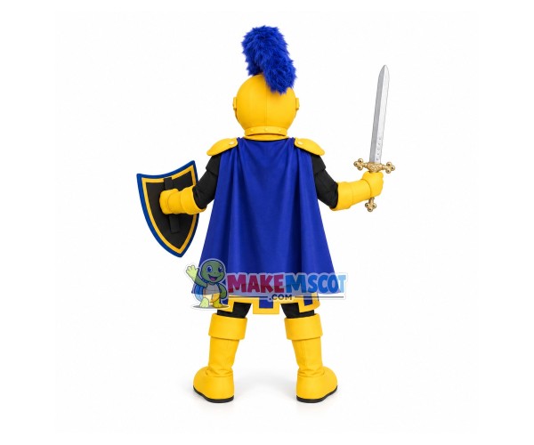 Charged Death Squad Warrior Mascot Costume