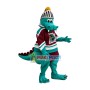 Cautious Soldier Crocodile Mascot Costume