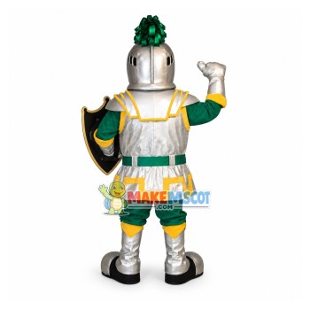 Orderly Armored Knight Mascot Costume Orderly Armored Knight Mascot Costume
